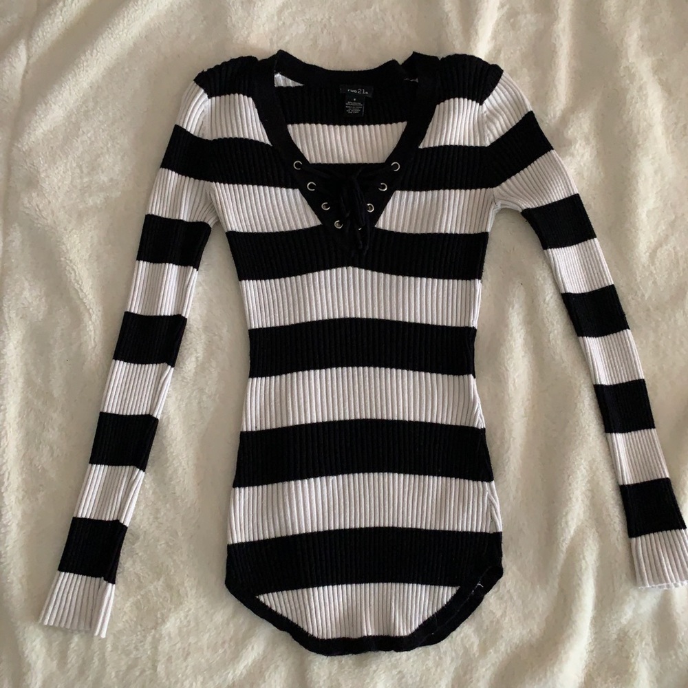 Striped Longsleeve Sweater